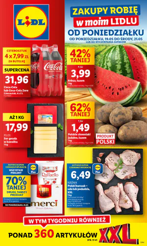 Gazetka Lidl: Gazetka Lidl od 19 maja 2025 aktualna - 18.05.2025