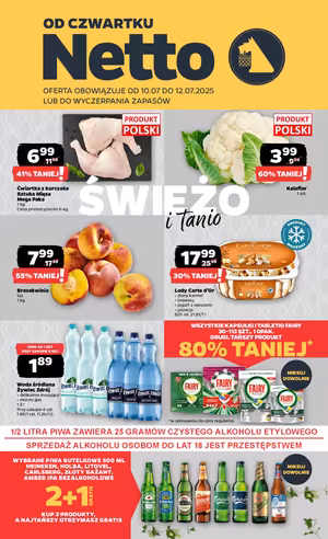 Gazetka Netto: Gazetka Netto od 10 lipca 2025 aktualna 2025-07-10