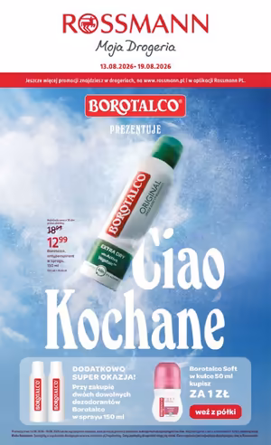 Gazetka Rossmann: Rossmann gazetka promocyjna od 13 sierpnia 2026 aktualna - promocje na kosmetyki 2026-08-13