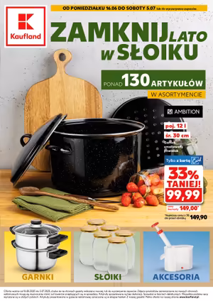 Gazetka Kaufland: Gazetka Kaufland od 16 czerwca 2025 aktualna - Przetwory - 15.06.2025