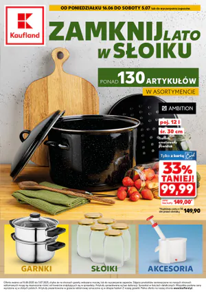 Gazetka Kaufland: Gazetka Kaufland od 16 czerwca 2025 aktualna - Przetwory - 15.06.2025