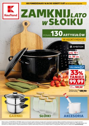 Gazetka Kaufland: Gazetka Kaufland od 16 czerwca 2025 aktualna - Przetwory - 15.06.2025