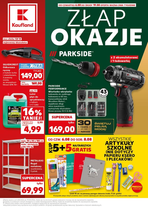  Kaufland gazetka promocyjna od 6 sierpnia 2026 aktualna - okazje tygodnia