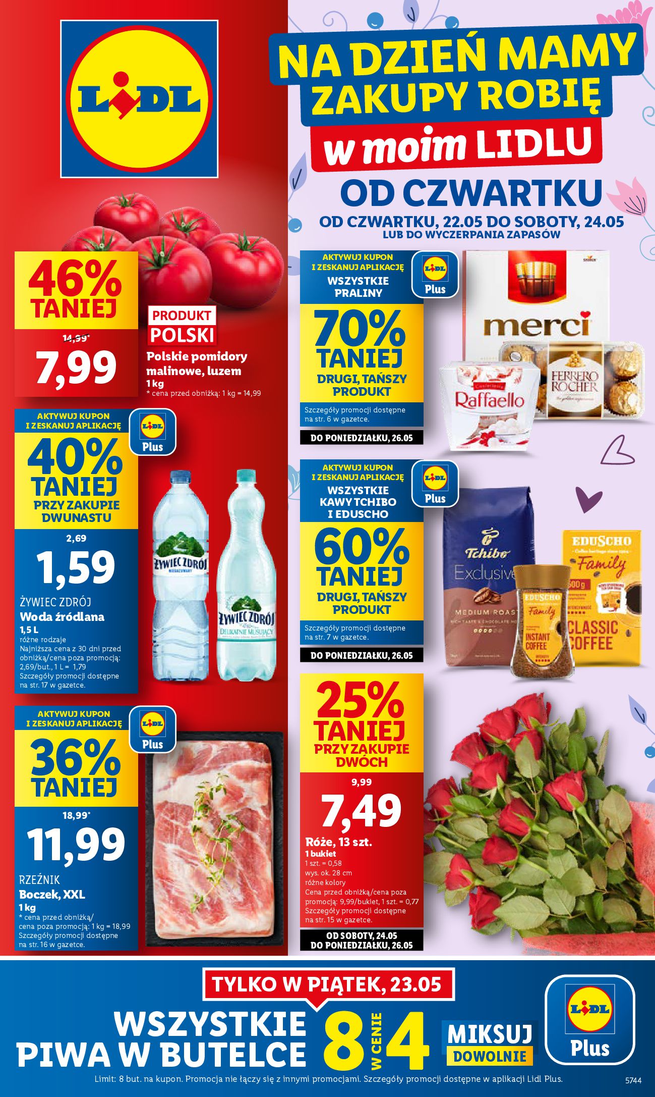 Gazetka Lidl: Gazetka Lidl od 22 maja 2025 aktualna - Tania sobota w Lidlu - 21.05.2025