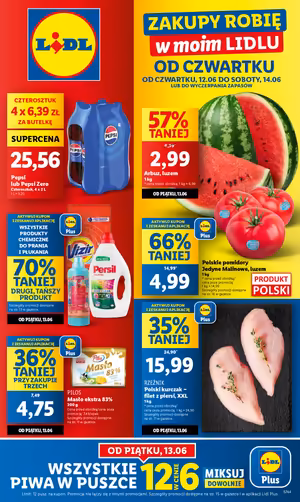 Gazetka Lidl: Gazetka Lidl od 12 czerwca 2025 aktualna - 11.06.2025