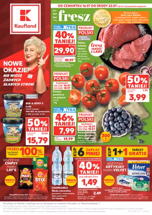 Gazetka Kaufland: Kaufland gazetka promocyjna od 16 lipca 2026 aktualna - promocje tygodnia 2026-07-16