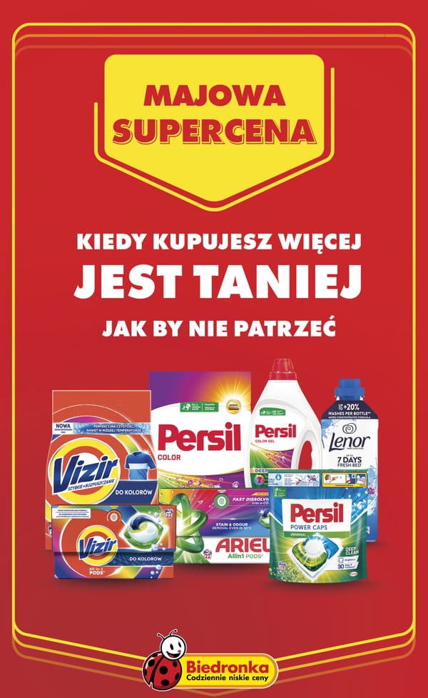  Biedronka gazetka promocyjna od 14 maja 2026 aktualna - Tanio w Biedronce