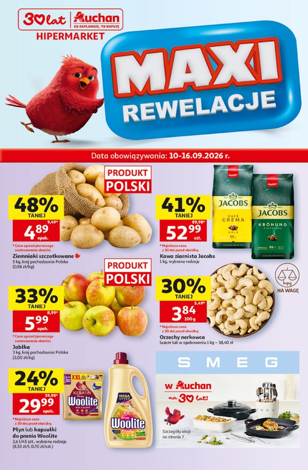  Auchan gazetka promocyjna od 10 września 2026 aktualna - promocje tygodnia