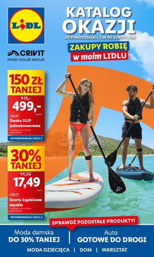 Gazetka Lidl: Gazetka Lidl od 2 czerwca 2025 aktualna - Katalog okazji - 01.06.2025