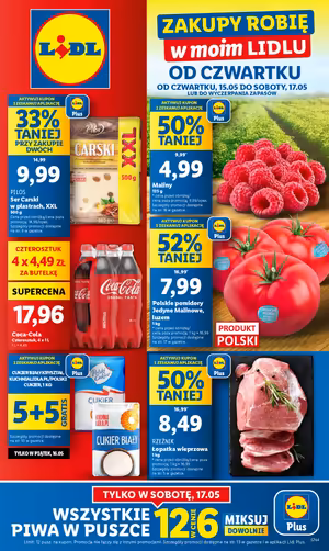 Gazetka Lidl: Gazetka Lidl od 15 maja 2025 aktualna - 14.05.2025