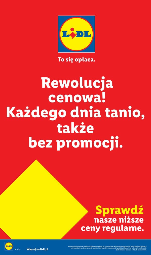  Lidl gazetka promocyjna od 16 września 2026 aktualna - najniższe ceny