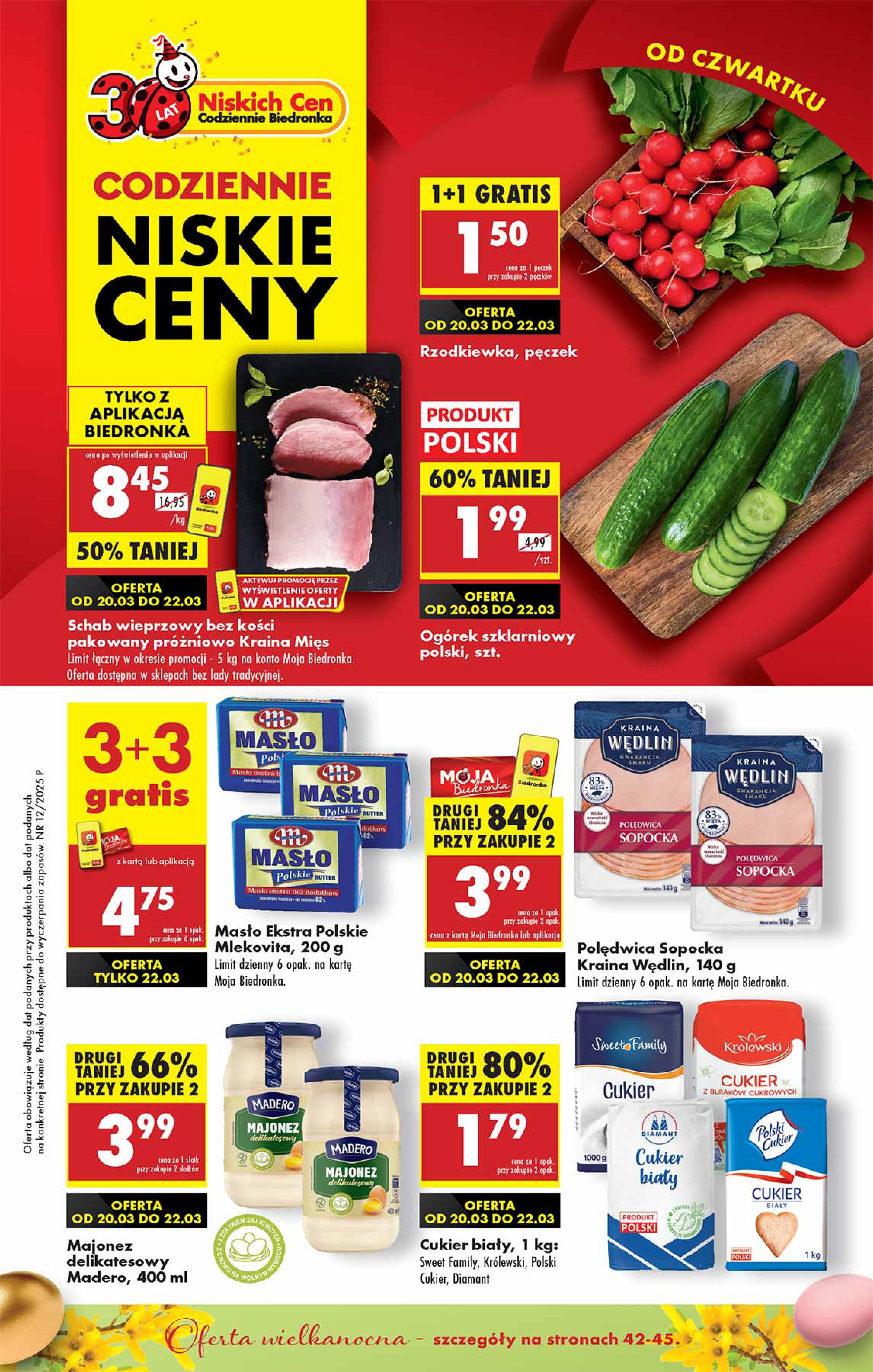 Gazetka Biedronka: Gazetka Biedronka od 20 marca 2025 aktualna - 19.03.2025
