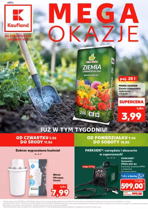 Gazetka Kaufland: Gazetka Kaufland od 5 czerwca 2025 aktualna - Mega okazje - 04.06.2025