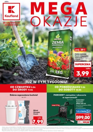 Gazetka Kaufland: Gazetka Kaufland od 5 czerwca 2025 aktualna - Mega okazje - 04.06.2025