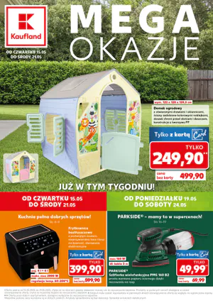Gazetka Kaufland: Gazetka Kaufland od 15 maja 2025 aktualna - Mega okazje - 14.05.2025