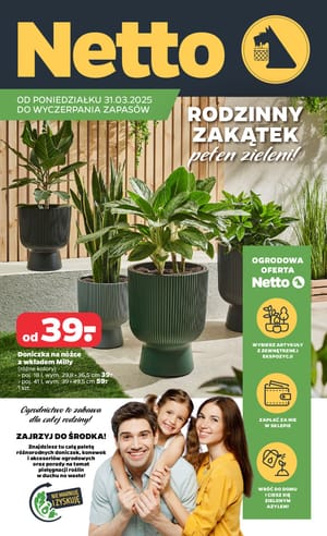 Gazetka Netto: Gazetka Netto od 31 marca 2025 aktualna - Zakątek zieleni - Ogród 2025-03-31