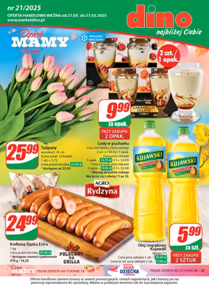 Gazetka Dino: Gazetka Dino od 21 maja 2025 aktualna 2025-05-21