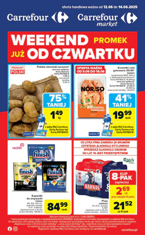 Gazetka Carrefour: Gazetka Carrefour od 12 czerwca 2025 aktualna 2025-06-12