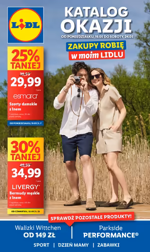 Gazetka Lidl: Gazetka Lidl od 19 maja 2025 aktualna - Katalog okazji - 18.05.2025