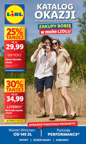 Gazetka Lidl: Gazetka Lidl od 19 maja 2025 aktualna - Katalog okazji - 18.05.2025