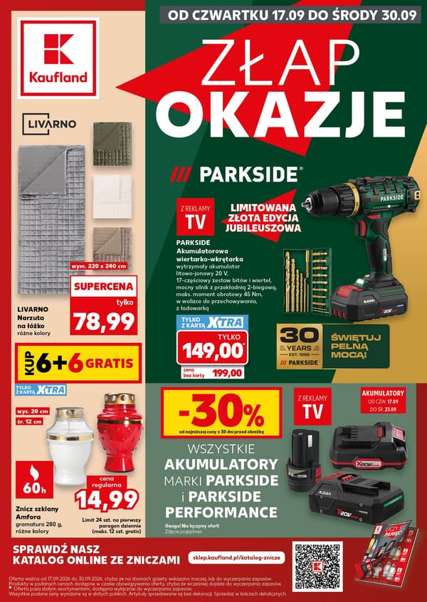  Kaufland gazetka promocyjna od 17 września 2026 aktualna - warsztat taniej