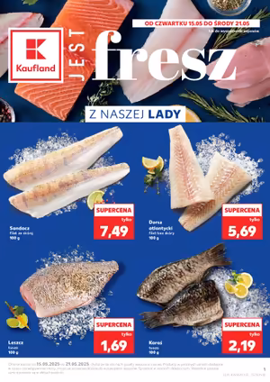 Gazetka Kaufland: Gazetka Kaufland od 15 maja 2025 aktualna - Ryby - 14.05.2025