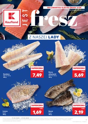 Gazetka Kaufland: Gazetka Kaufland od 15 maja 2025 aktualna - Ryby - 14.05.2025