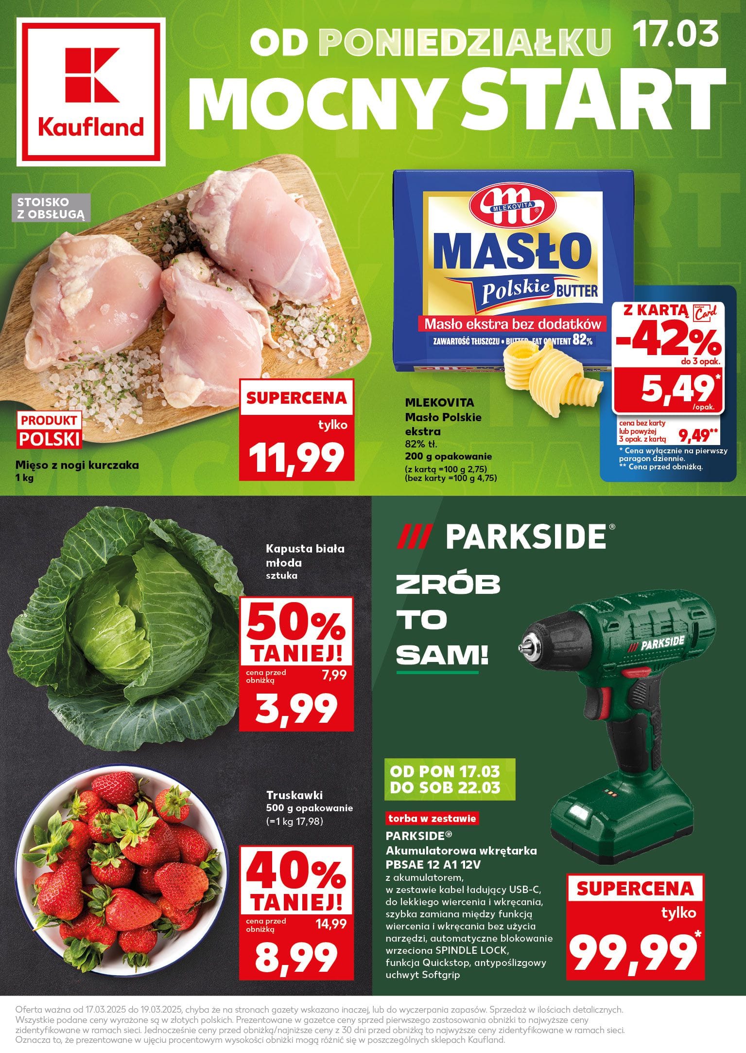 Gazetka Kaufland: Gazetka Kaufland od 17 marca 2025 aktualna - Mocny start - 16.03.2025
