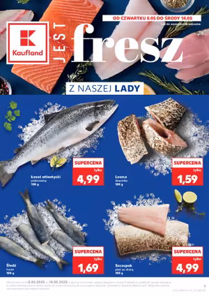 Gazetka Kaufland: Gazetka Kaufland od 8 maja 2025 aktualna - Ryby - 07.05.2025