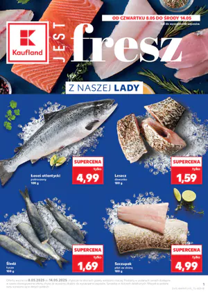 Gazetka Kaufland: Gazetka Kaufland od 8 maja 2025 aktualna - Ryby - 07.05.2025