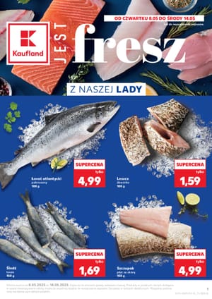 Gazetka Kaufland: Gazetka Kaufland od 8 maja 2025 aktualna - Ryby - 07.05.2025