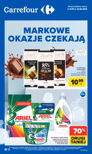 Gazetka Carrefour: Gazetka Carrefour od 9 czerwca 2025 - Markowe okazje 2025-06-09