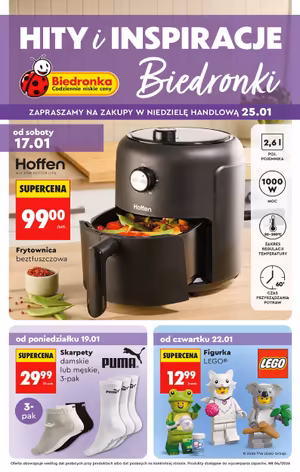  Gazetka Biedronka od 17 stycznia 2026 aktualna - Inspiracje