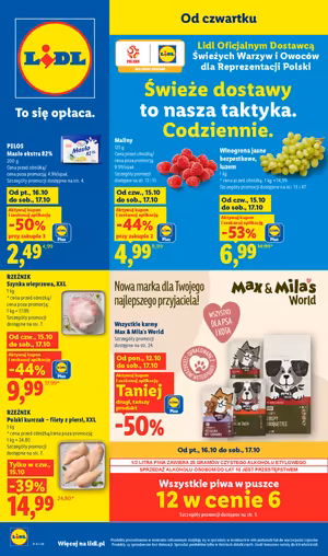 Gazetka Lidl: Lidl gazetka promocyjna od 15 października 2026 aktualna - promocje na weekend 2026-10-15