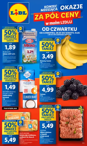 Gazetka Lidl: Gazetka Lidl od 29 maja 2025 aktualna - Tania sobota w Lidlu - 28.05.2025