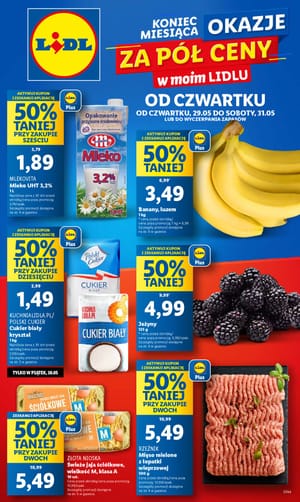 Gazetka Lidl: Gazetka Lidl od 29 maja 2025 aktualna - Tania sobota w Lidlu - 28.05.2025