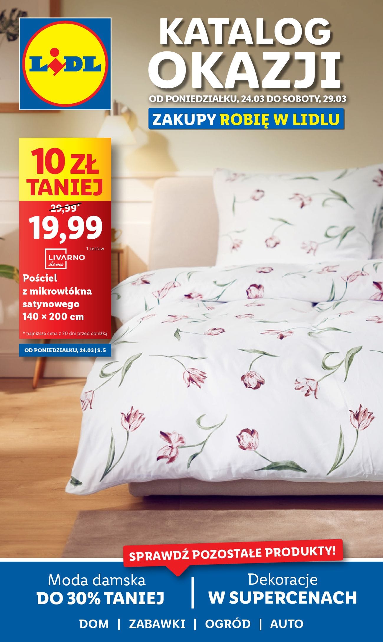 Gazetka Lidl: Gazetka Lidl od 24 marca 2025 aktualna - Katalog okazji - 23.03.2025