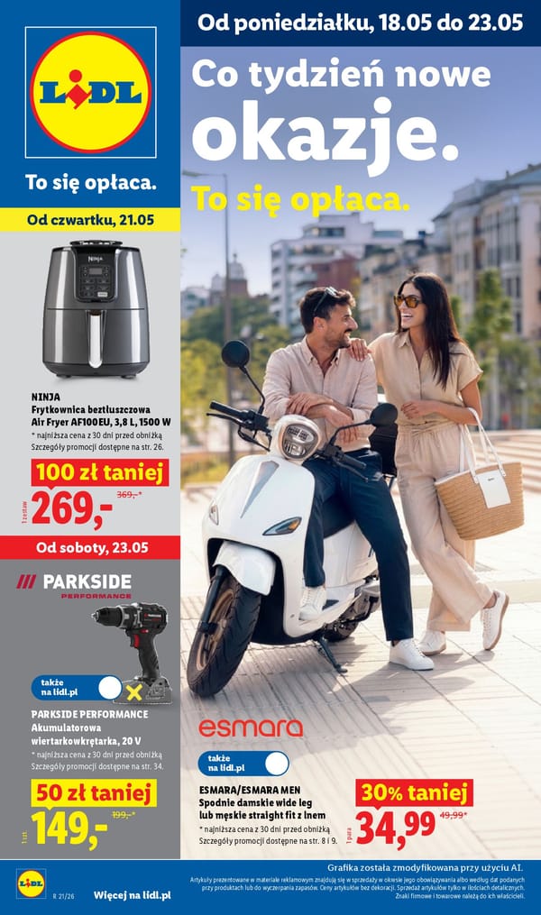  Lidl gazetka promocyjna od 18 maja 2026 aktualna - fashion week