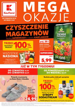  Gazetka Kaufland od 15 stycznia 2026 aktualna - Mega okazje