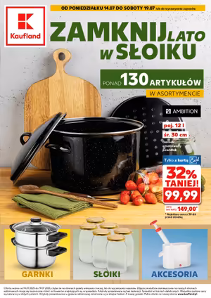 Gazetka Kaufland: Gazetka Kaufland od 14 lipca - Lato w słoiku - 13.07.2025