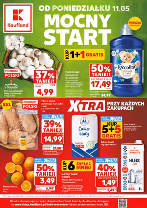 Gazetka Kaufland: Kaufland aktualna gazetka od 11 maja 2026 aktualna - Xtra Mocny Start 2026-05-11