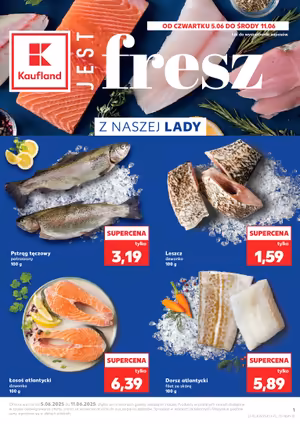 Gazetka Kaufland: Gazetka Kaufland od 5 czerwca 2025 aktualna - Ryby - 04.06.2025
