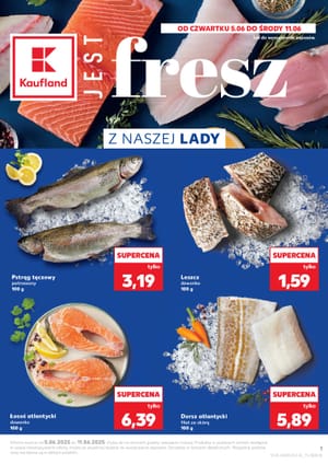 Gazetka Kaufland: Gazetka Kaufland od 5 czerwca 2025 aktualna - Ryby - 04.06.2025
