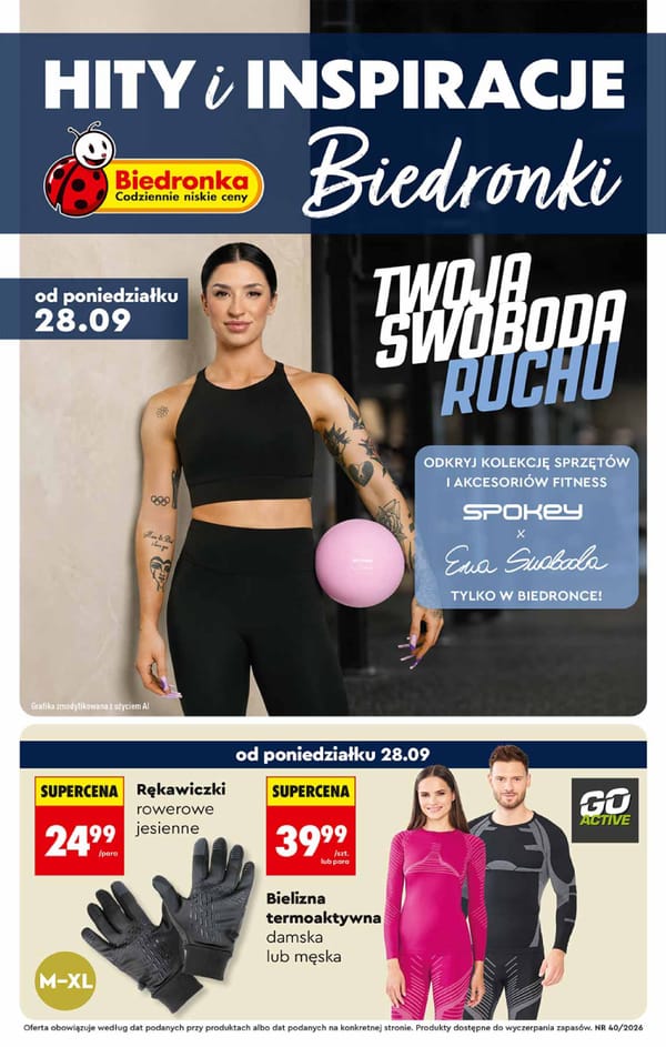  Biedronka gazetka promocyjna od 26 września 2026 aktualna - Inspiracje tygodnia