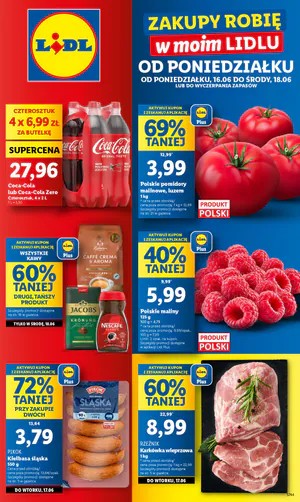 Gazetka Lidl: Gazetka Lidl od 16 czerwca 2025 aktualna - 15.06.2025