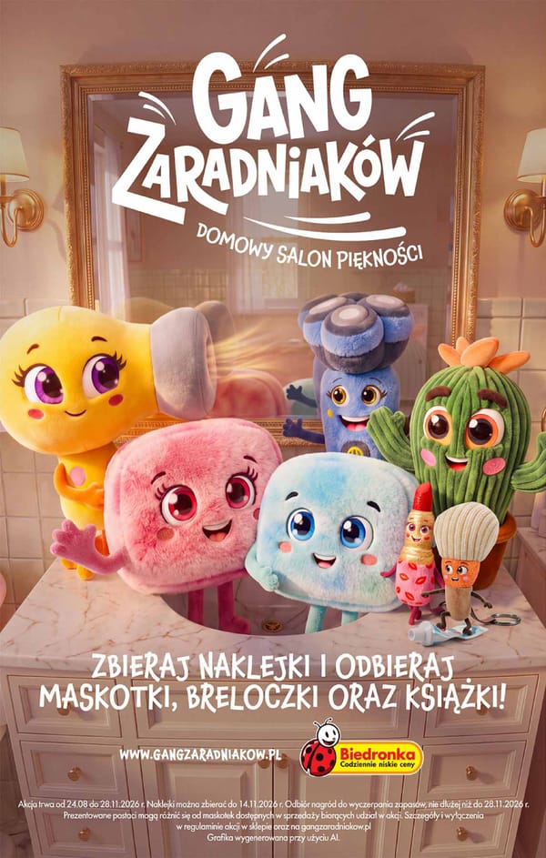  Biedronka gazetka promocyjna aktualna - Gang Zaradniaków