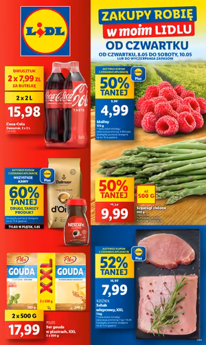 Gazetka Lidl: Gazetka Lidl od 8 maja 2025 aktualna - Tania sobota w Lidlu - 07.05.2025