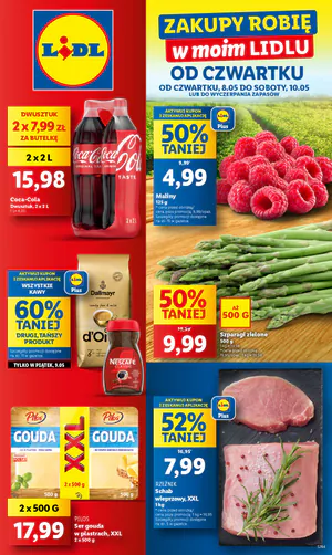 Gazetka Lidl: Gazetka Lidl od 8 maja 2025 aktualna - Tania sobota w Lidlu - 07.05.2025