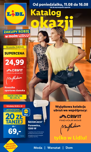 Gazetka Lidl: Gazetka Lidl od 11 sierpnia 2025 aktualna - Katalog - 10.08.2025