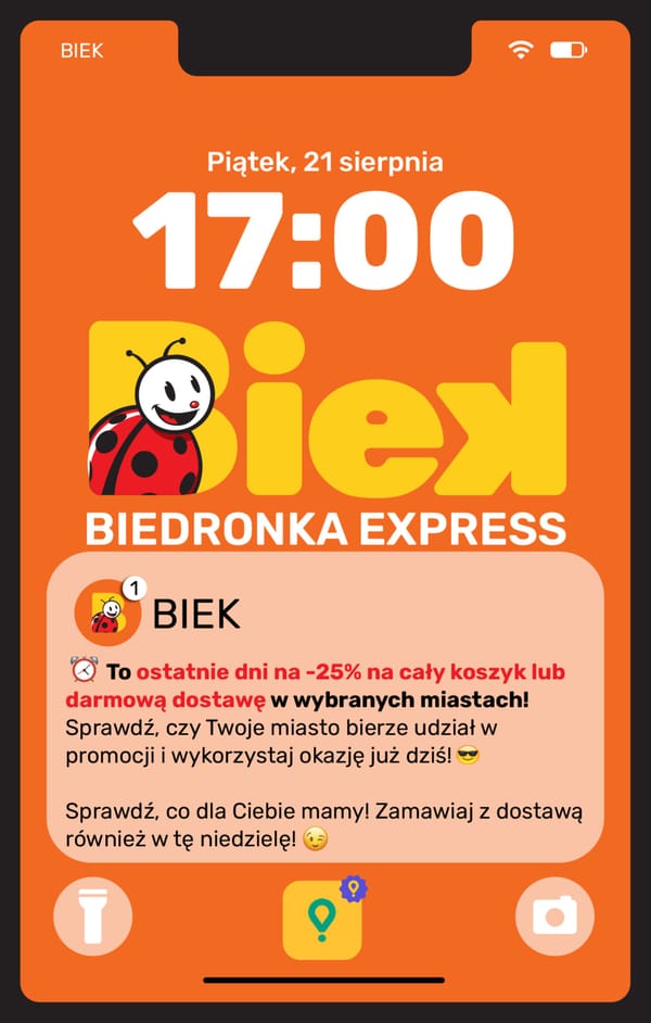  Biedronka gazetka promocyjna od 21 sierpnia 2026 aktualna - zakupy online